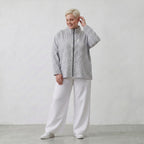 AKH Fashion Jacke 7104 Rebound, Grau-Weiß