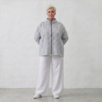 AKH Fashion Jacke 7104 Rebound, Grau-Weiß