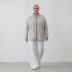 AKH Fashion Jacke 7104 Rebound, Sand-Weiß