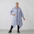 AKH Fashion Jacke 7227 Rebound, Blau-Weiß