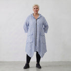 AKH Fashion Jacke 7227 Rebound, Blau-Weiß