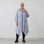 AKH Fashion Jacke 7227 Rebound, Blau-Weiß