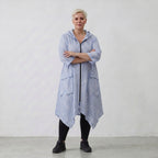 AKH Fashion Jacke 7227 Rebound, Blau-Weiß