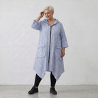 AKH Fashion Jacke 7227 Rebound, Blau-Weiß