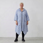 AKH Fashion Jacke 7227 Rebound, Blau-Weiß