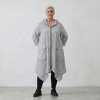 AKH Fashion Jacke 7227 Rebound, Grau-Weiß