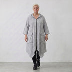 AKH Fashion Jacke 7227 Rebound, Grau-Weiß