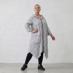 AKH Fashion Jacke 7227 Rebound, Grau-Weiß