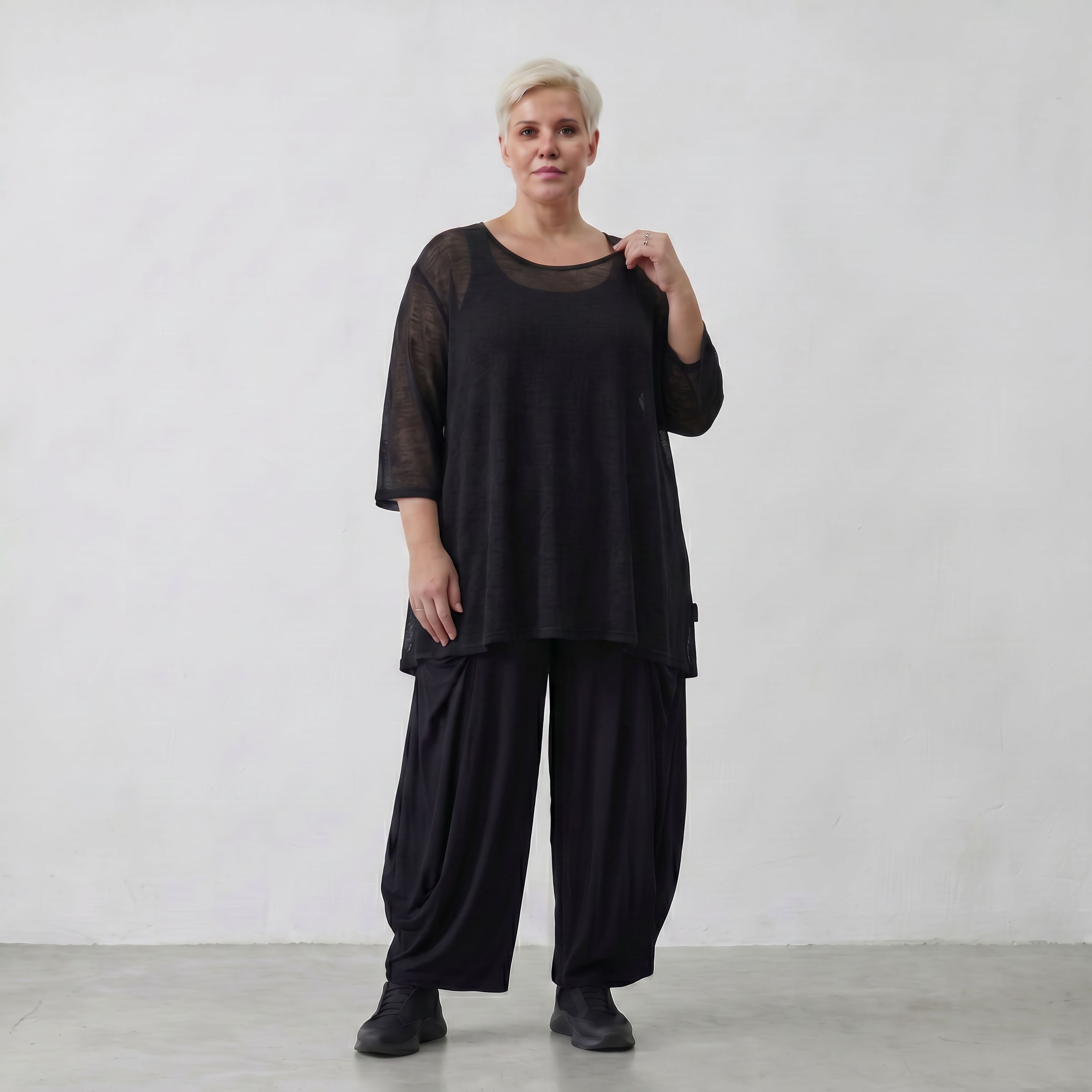 AKH Fashion Shirt 1892 Neyoo, Schwarz