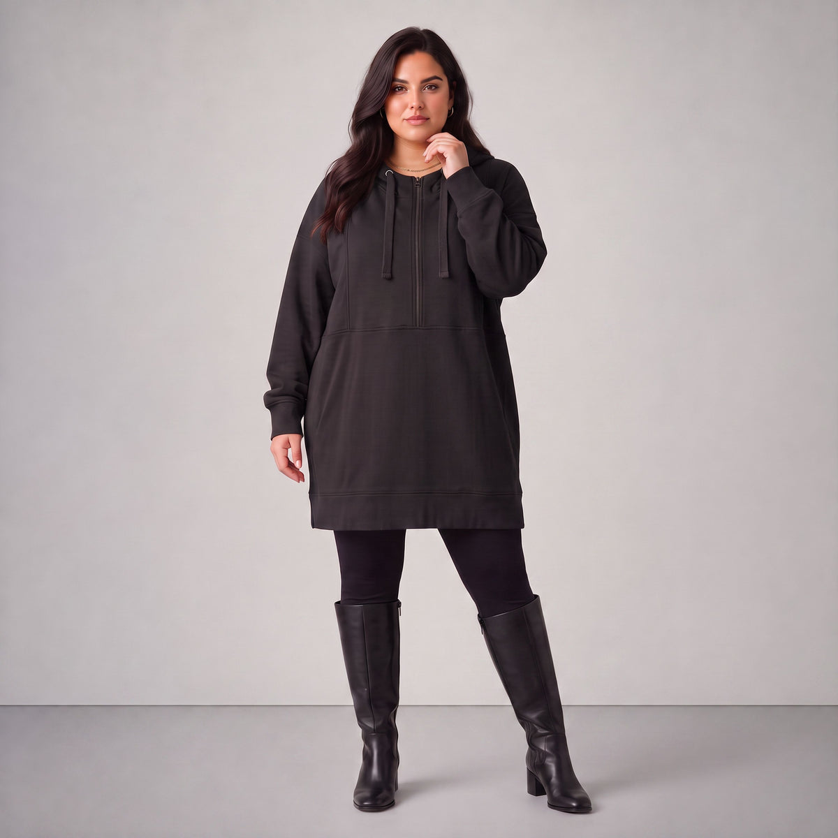 Rafay · Hoody · SolidHaniya · 2601R · SolidBlack