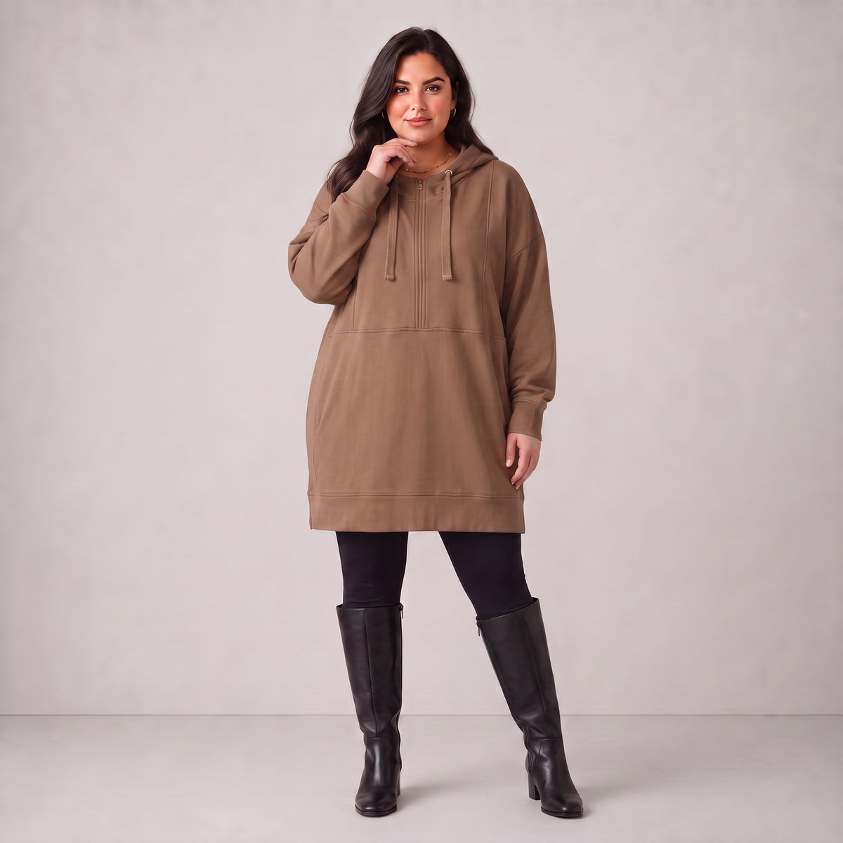 Rafay · Hoody · SolidHaniya · 2601R · SolidBrown