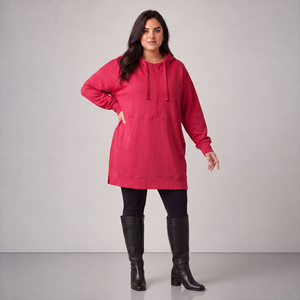 Rafay · Hoody · SolidHaniya · 2601R · SolidPink