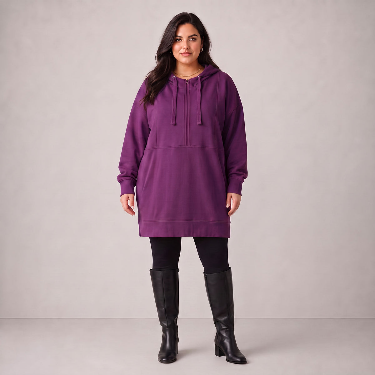 Rafay · Hoody · SolidHaniya · 2601R · SolidPurple