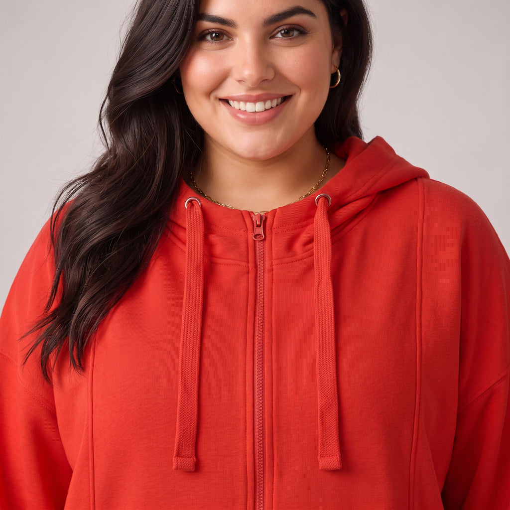 Rafay · Hoody · SolidHaniya · 2601R · SolidRed