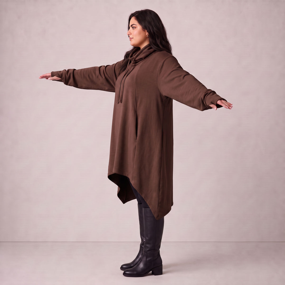 Rafay · Shirt · SolidHaniya · 2602R · SolidChoco