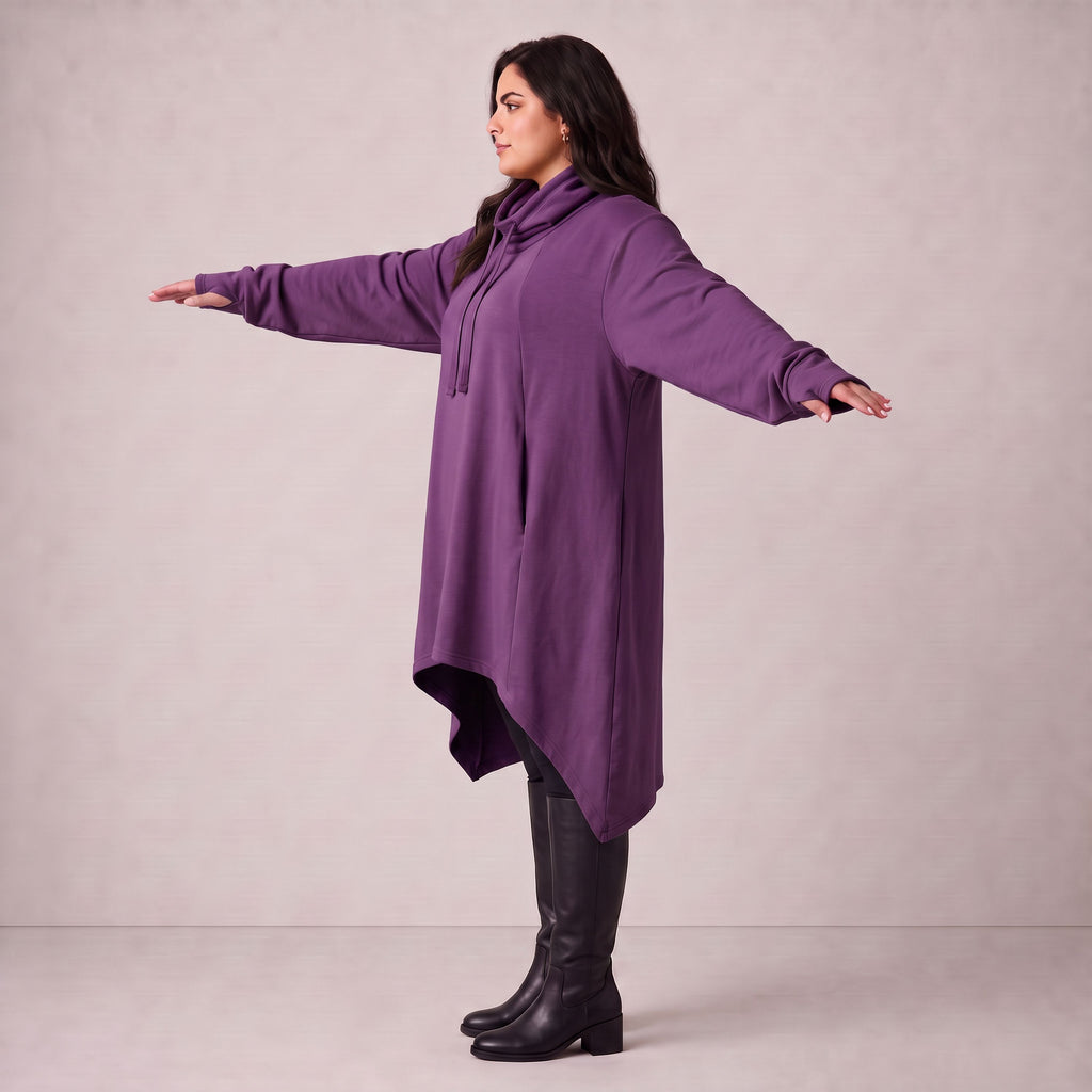 Rafay · Shirt · SolidHaniya · 2602R · SolidPurple