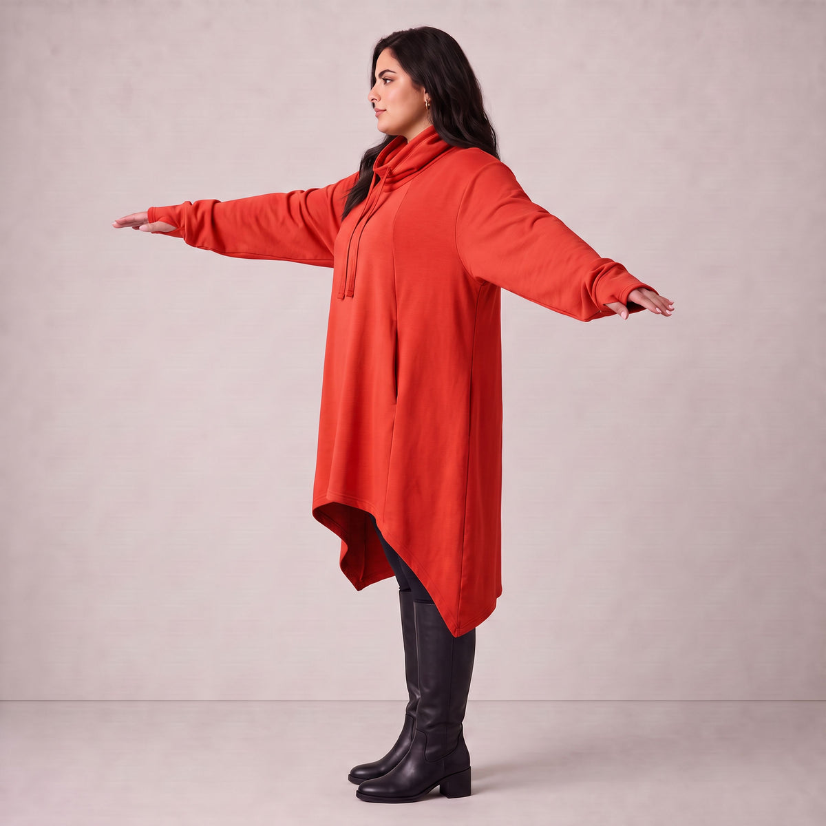 Rafay · Shirt · SolidHaniya · 2602R · SolidRed