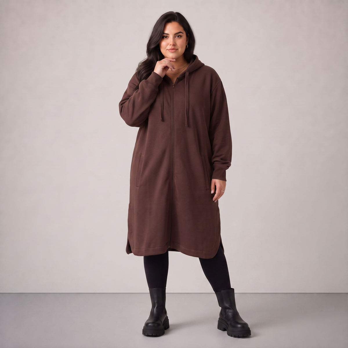 Rafay · Jacke · SolidHaniya · 2603R · SolidChoco