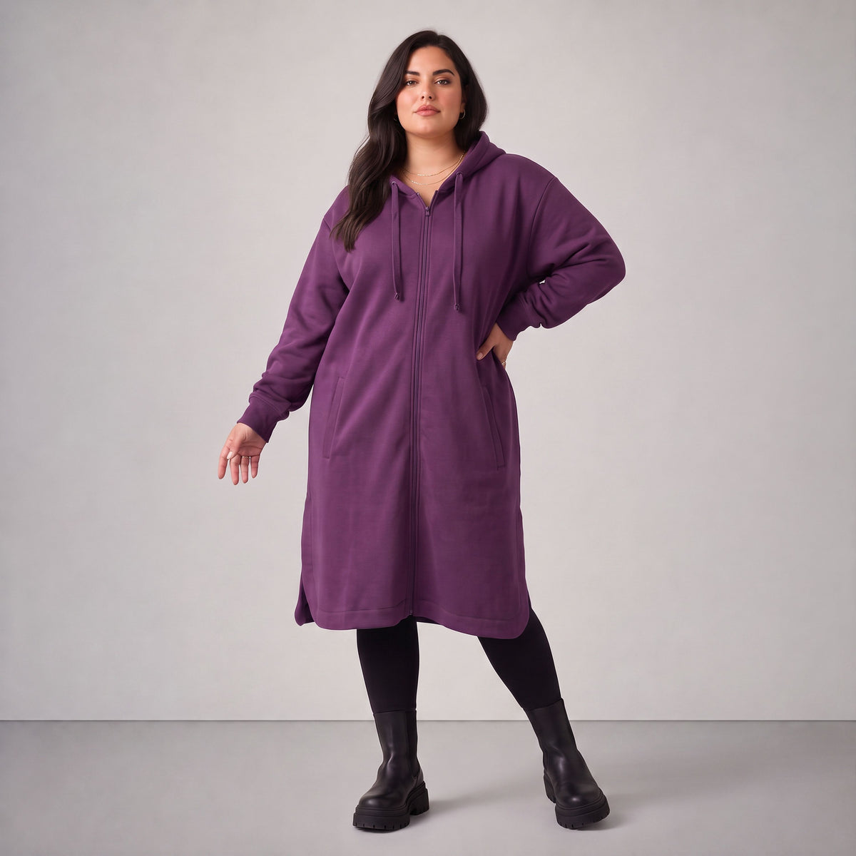 Rafay · Jacke · SolidHaniya · 2603R · SolidPurple