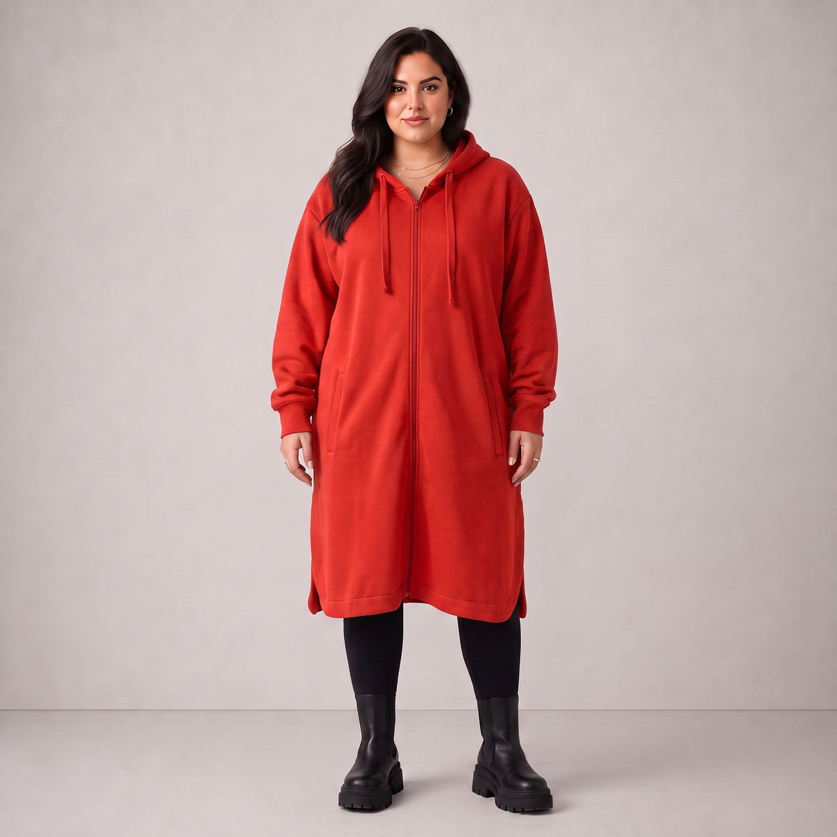 Rafay · Jacke · SolidHaniya · 2603R · SolidRed