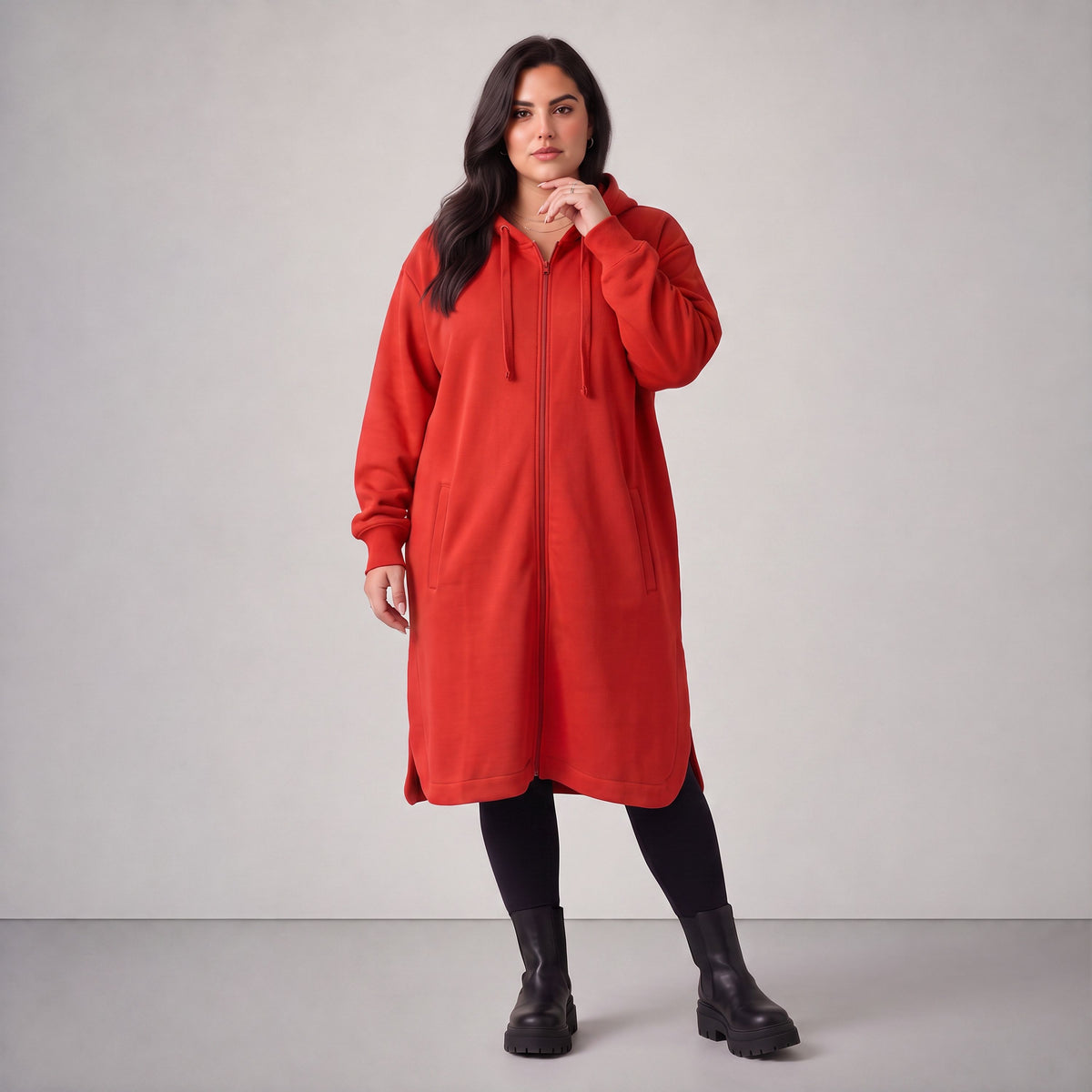 Rafay · Jacke · SolidHaniya · 2603R · SolidRed