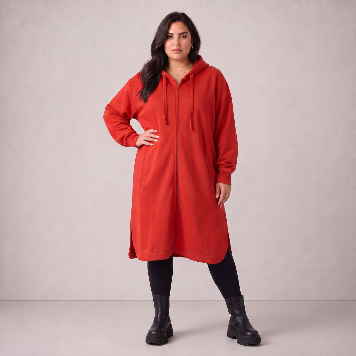 Rafay · Jacke · SolidHaniya · 2603R · SolidRed