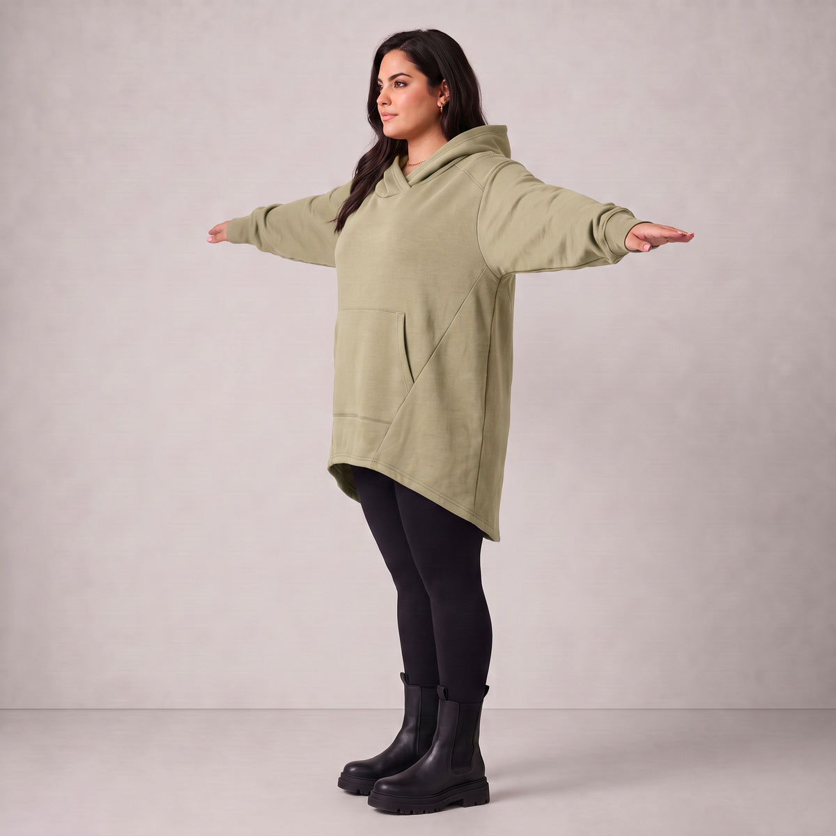 Rafay · Hoody · SolidHaniya · 2604R · SolidBeige