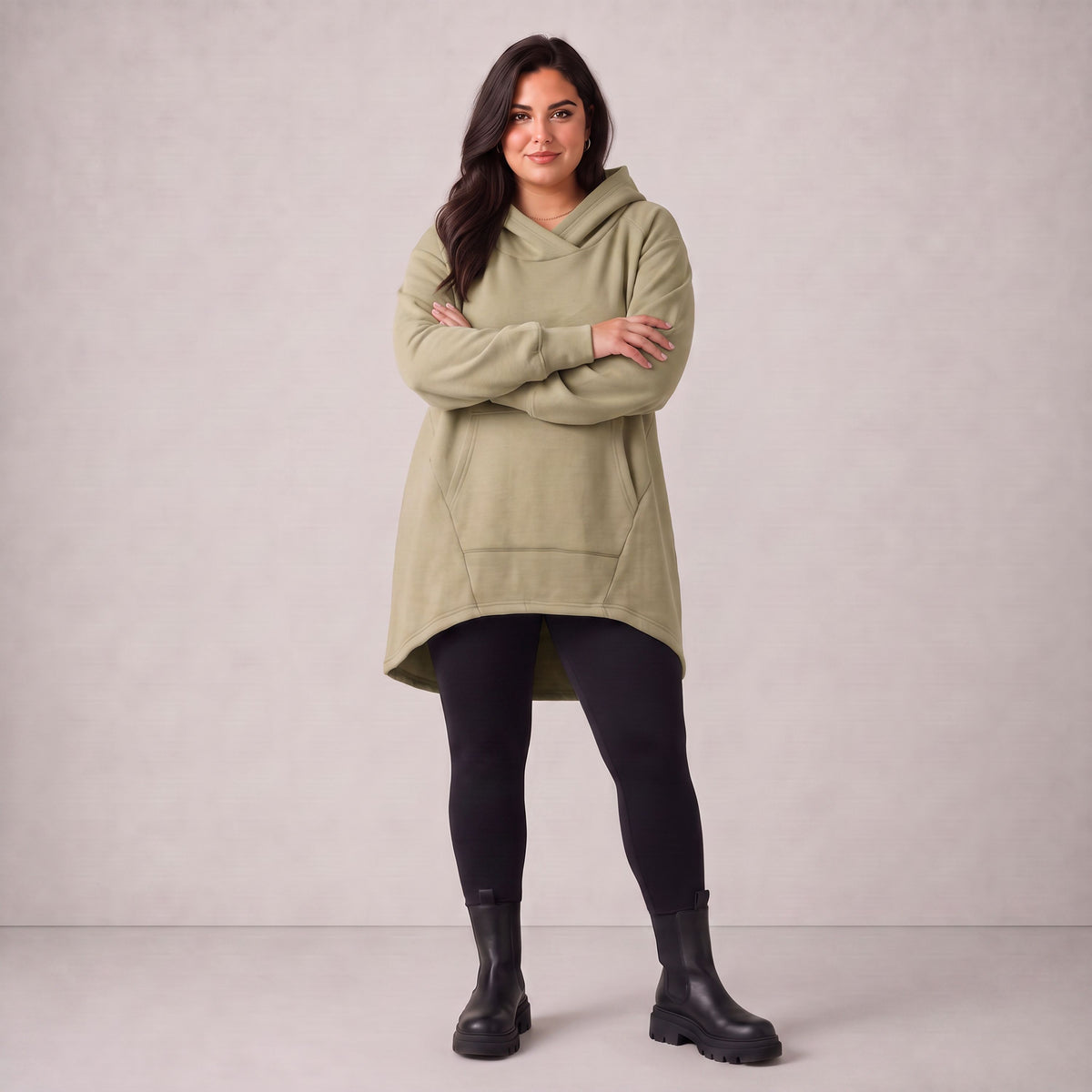 Rafay · Hoody · SolidHaniya · 2604R · SolidBeige
