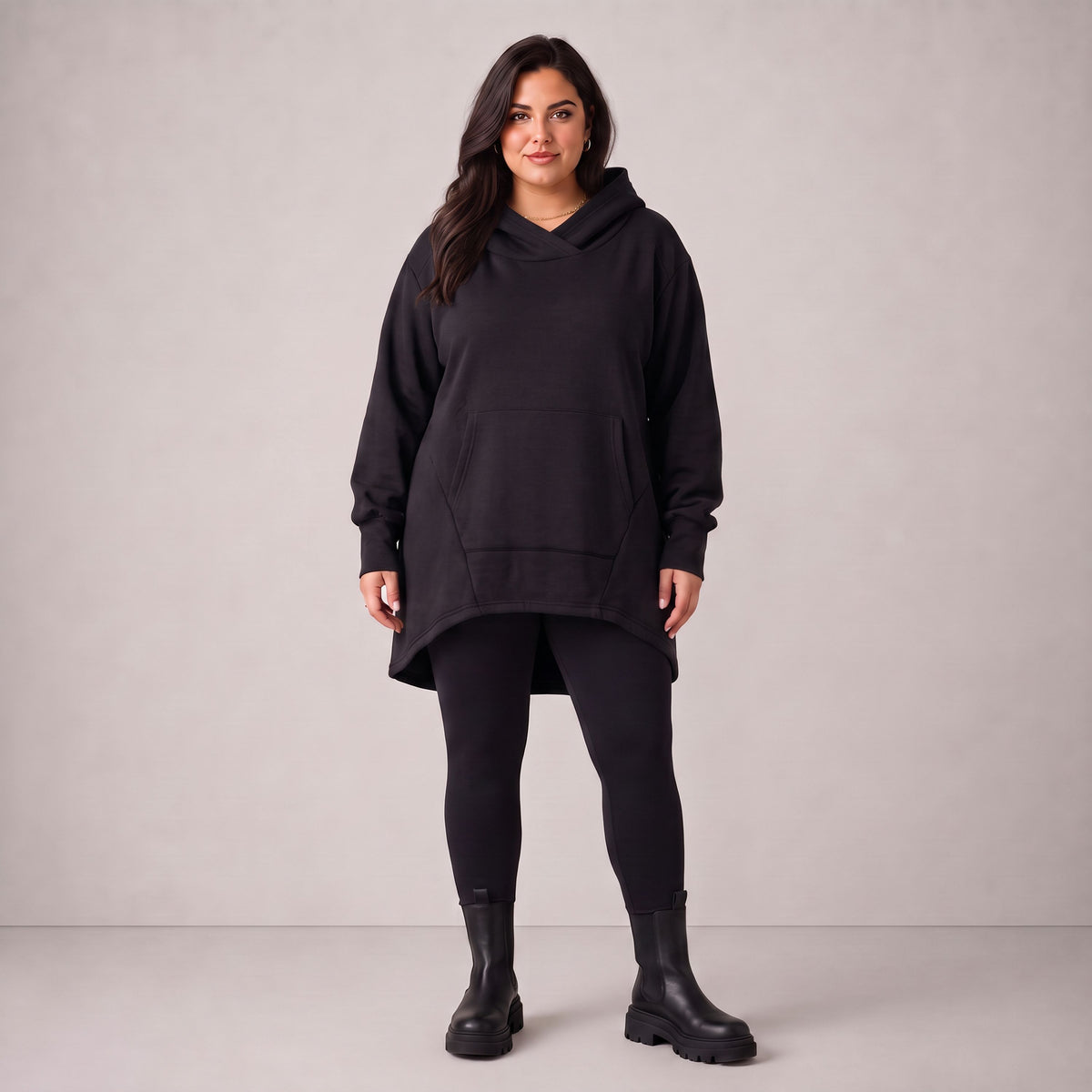 Rafay · Hoody · SolidHaniya · 2604R · SolidBlack