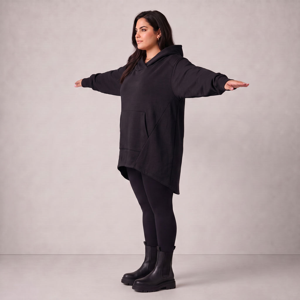Rafay · Hoody · SolidHaniya · 2604R · SolidBlack