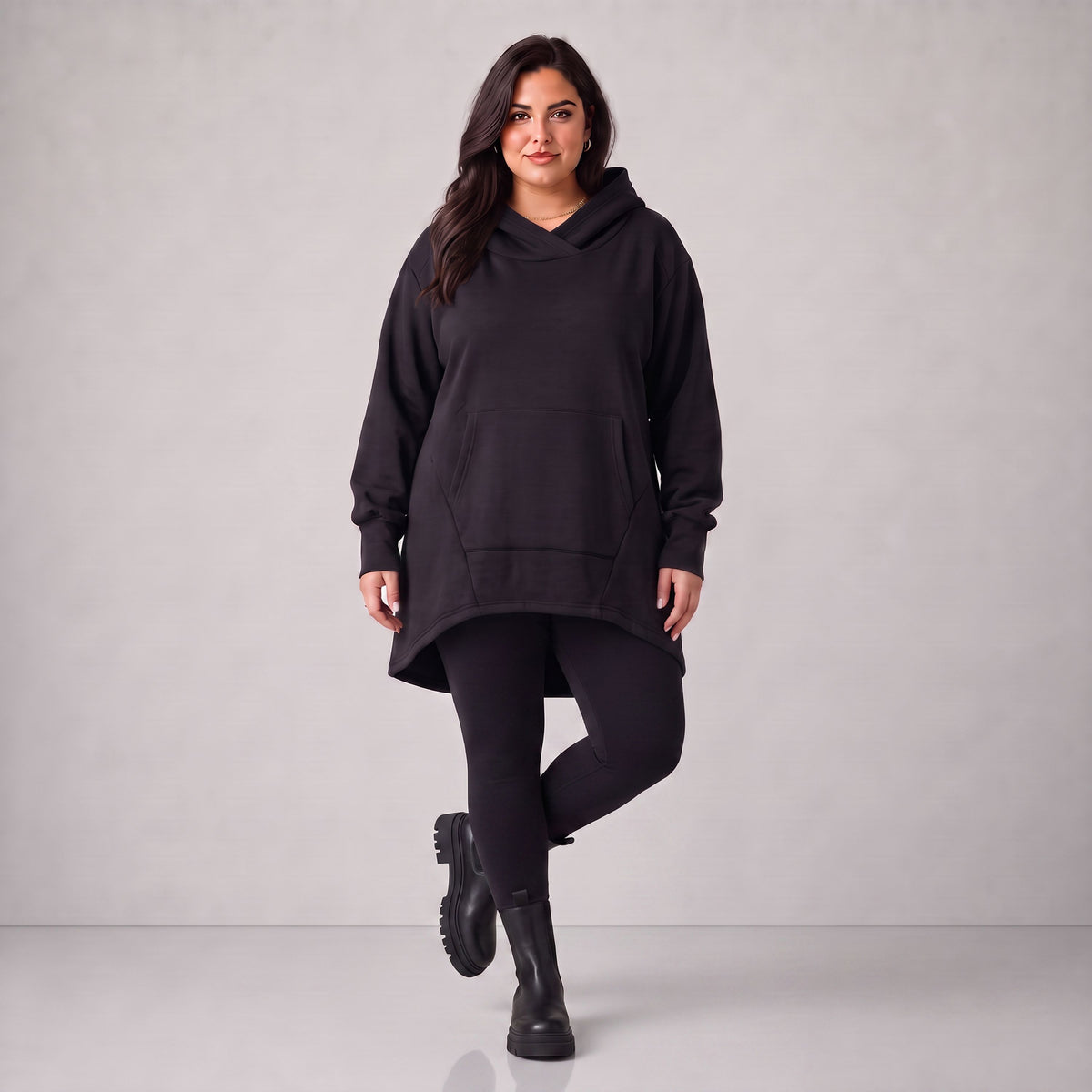 Rafay · Hoody · SolidHaniya · 2604R · SolidBlack