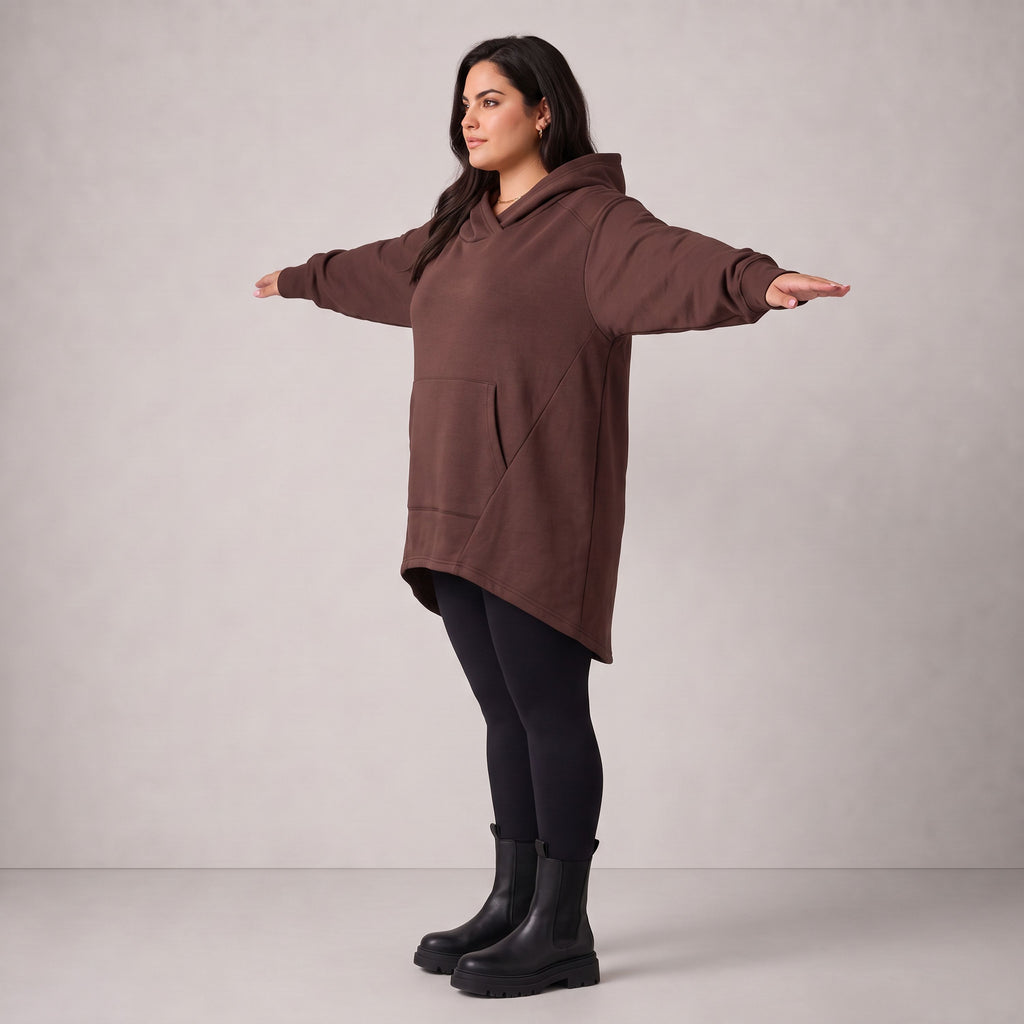 Rafay · Hoody · SolidHaniya · 2604R · SolidChoco