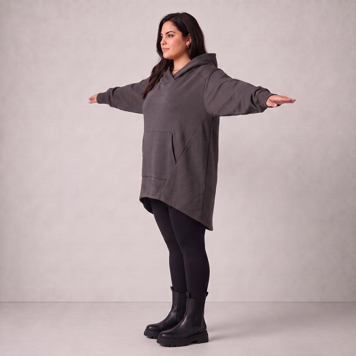 Rafay · Hoody · SolidHaniya · 2604R · SolidGrey