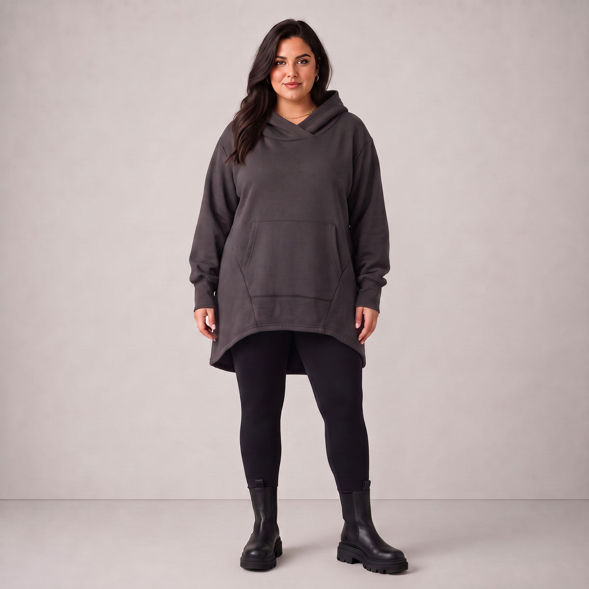 Rafay · Hoody · SolidHaniya · 2604R · SolidGrey