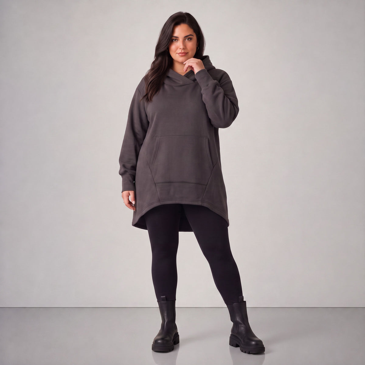 Rafay · Hoody · SolidHaniya · 2604R · SolidGrey
