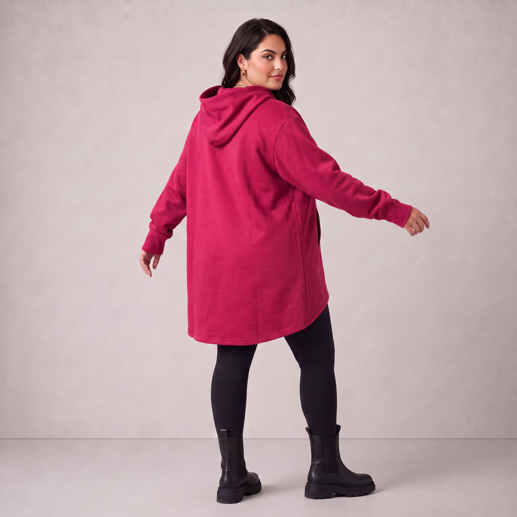 Rafay · Sweat à capuche · SolidHaniya · 2604R · SolidPink