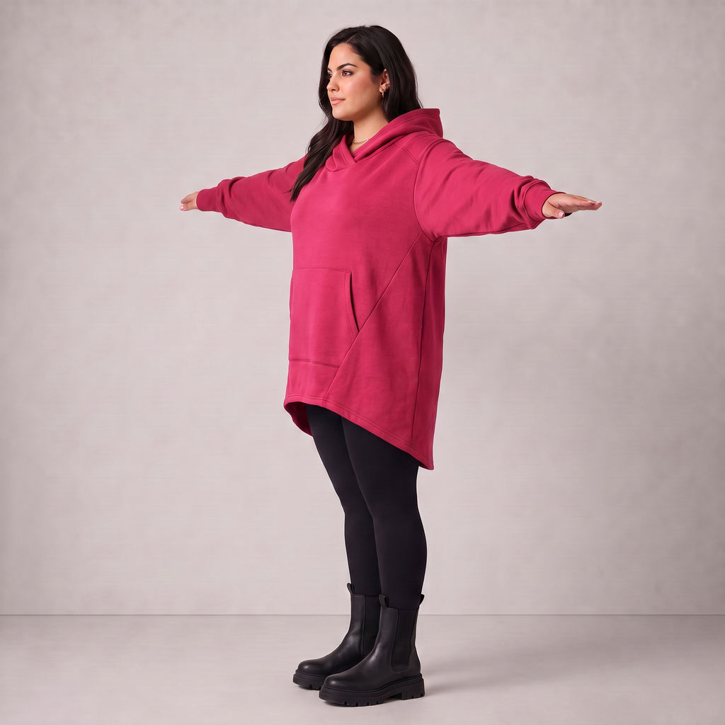 Rafay · Sweat à capuche · SolidHaniya · 2604R · SolidPink