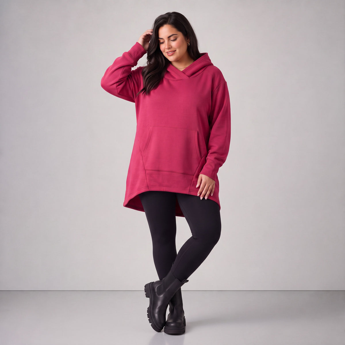 Rafay · Hoody · SolidHaniya · 2604R · SolidPink