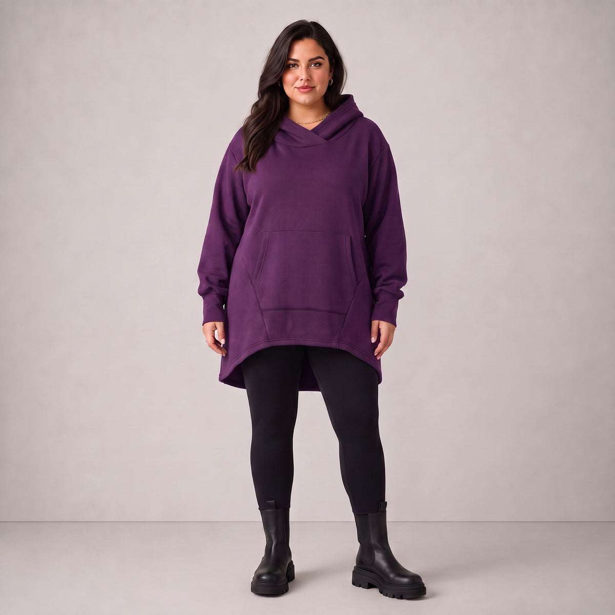 Rafay · Hoody · SolidHaniya · 2604R · SolidPurple