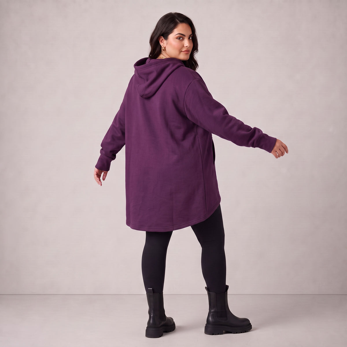 Rafay · Hoody · SolidHaniya · 2604R · SolidPurple