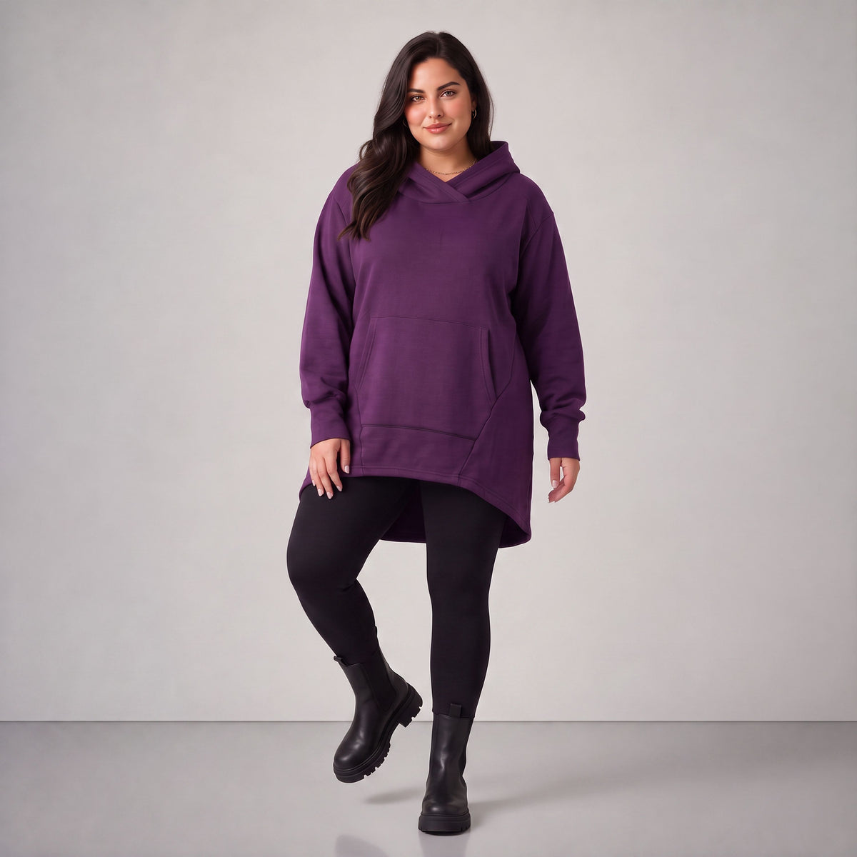 Rafay · Hoody · SolidHaniya · 2604R · SolidPurple
