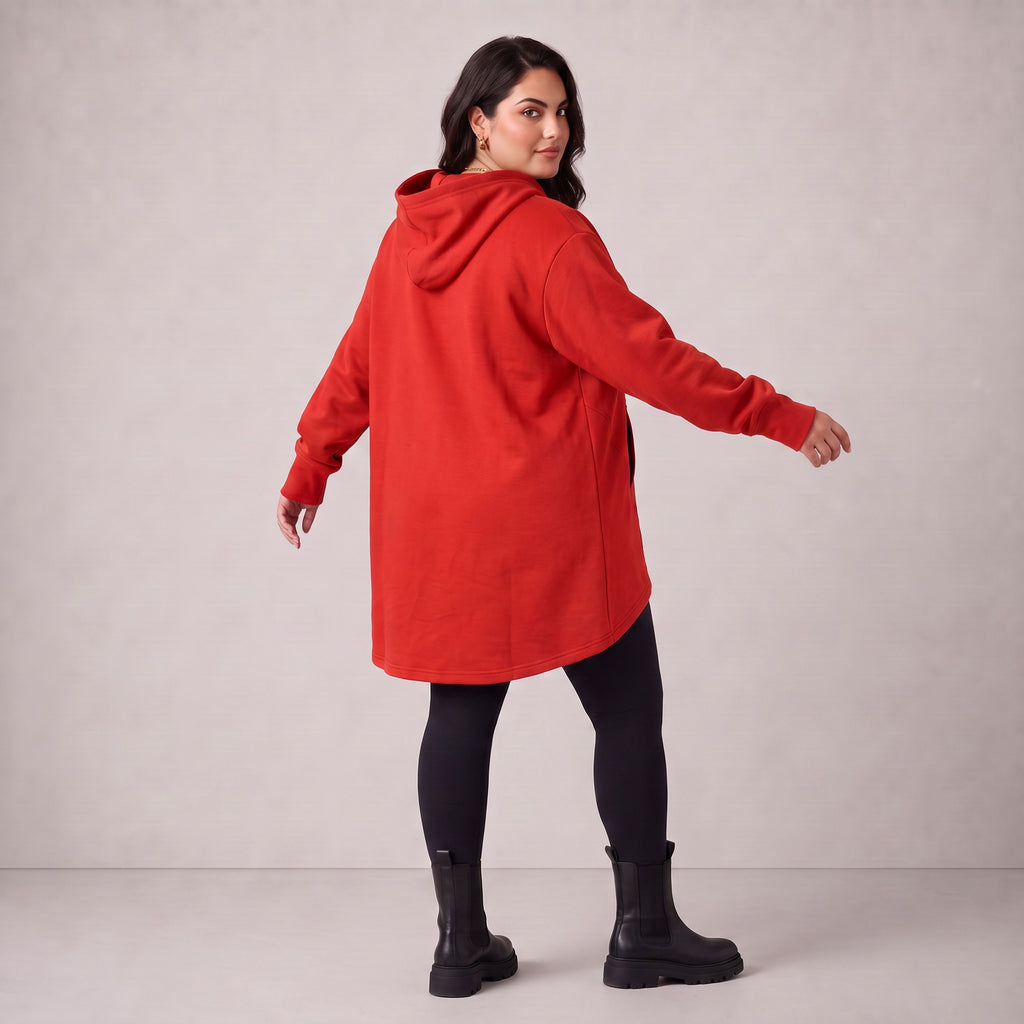 Rafay · Hoody · SolidHaniya · 2604R · SolidRed