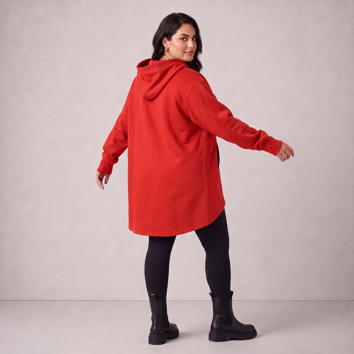 Rafay · Hoody · SolidHaniya · 2604R · SolidRed