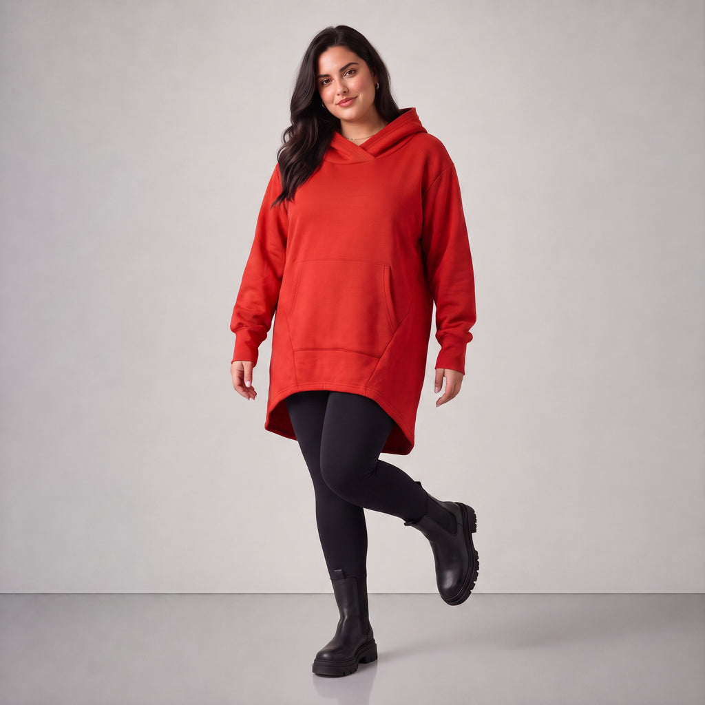 Rafay · Hoody · SolidHaniya · 2604R · SolidRed