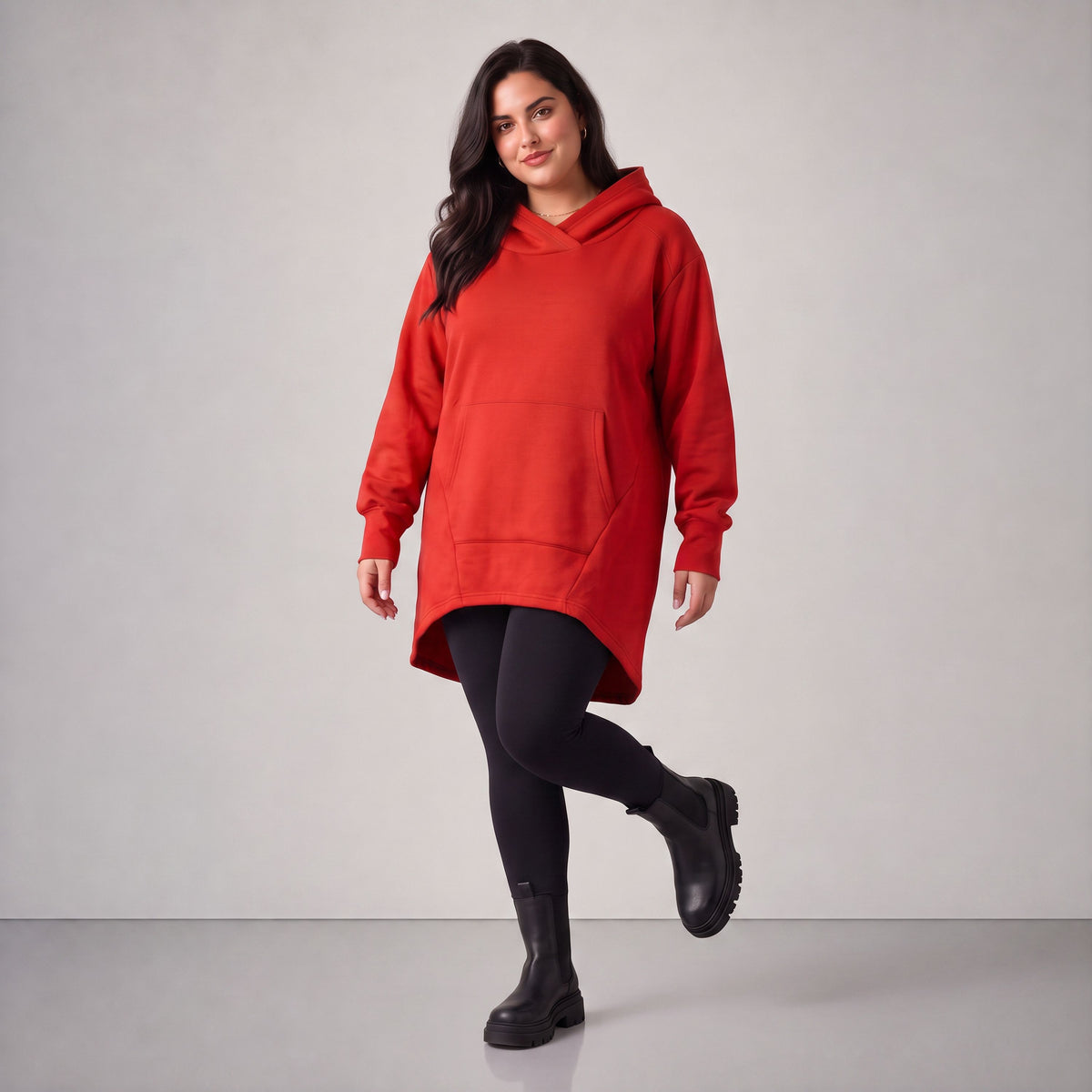 Rafay · Hoody · SolidHaniya · 2604R · SolidRed