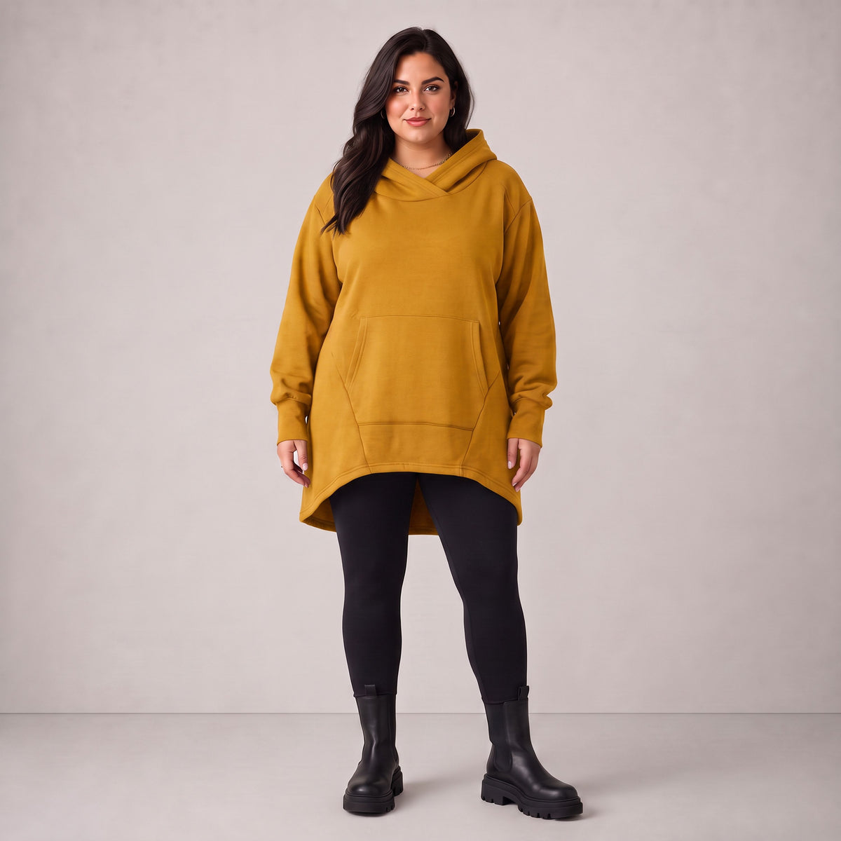 Rafay · Hoody · SolidHaniya · 2604R · SolidYellow