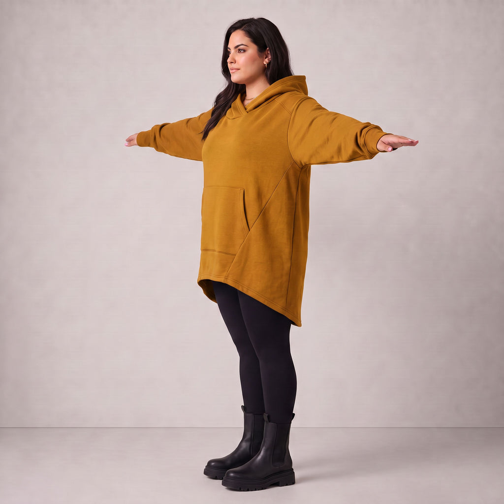 Rafay · Hoody · SolidHaniya · 2604R · SolidYellow