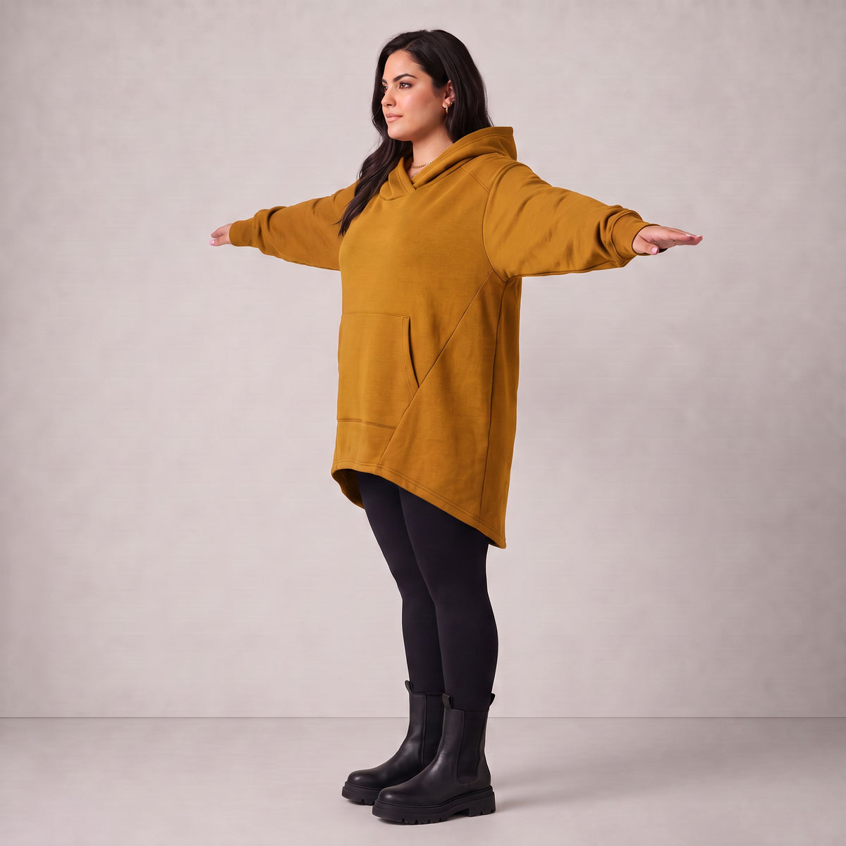 Rafay · Hoody · SolidHaniya · 2604R · SolidYellow
