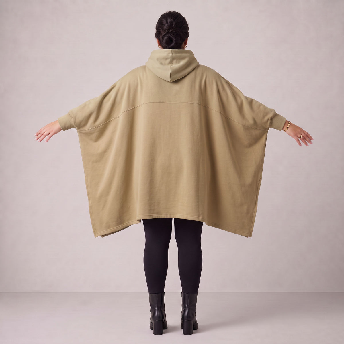 Rafay · Poncho · SolidHaniya · 2605R · SolidBeige