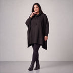Rafay · Poncho · SolidHaniya · 2605R · SolidBlack